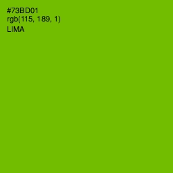 #73BD01 - Lima Color Image