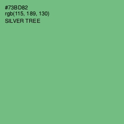 #73BD82 - Silver Tree Color Image