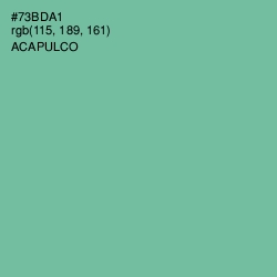 #73BDA1 - Acapulco Color Image