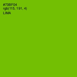 #73BF04 - Lima Color Image