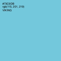 #73C9DB - Viking Color Image