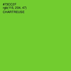 #73CC2F - Chartreuse Color Image