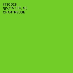 #73CD28 - Chartreuse Color Image