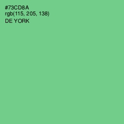 #73CD8A - De York Color Image