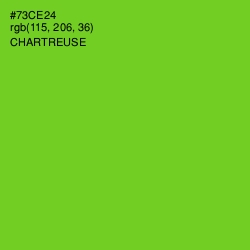 #73CE24 - Chartreuse Color Image