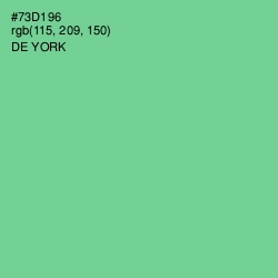 #73D196 - De York Color Image