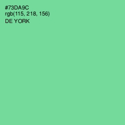 #73DA9C - De York Color Image