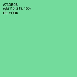 #73DB9B - De York Color Image