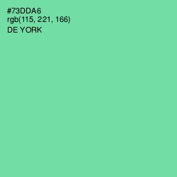 #73DDA6 - De York Color Image