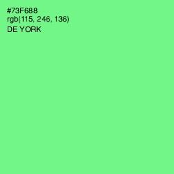 #73F688 - De York Color Image