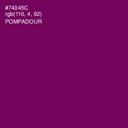 #74045C - Pompadour Color Image