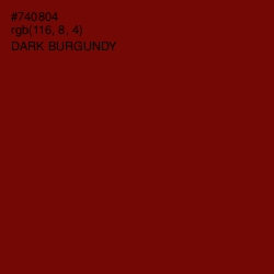 #740804 - Dark Burgundy Color Image