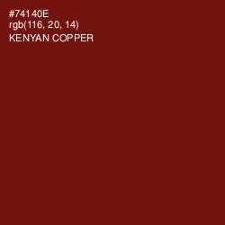#74140E - Kenyan Copper Color Image