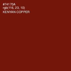 #74170A - Kenyan Copper Color Image