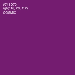 #741D70 - Cosmic Color Image