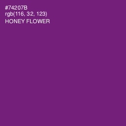 #74207B - Honey Flower Color Image