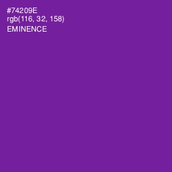 #74209E - Eminence Color Image