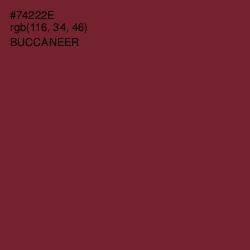 #74222E - Buccaneer Color Image