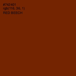 #742401 - Red Beech Color Image