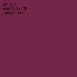 #742649 - Tawny Port Color Image