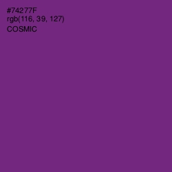 #74277F - Cosmic Color Image