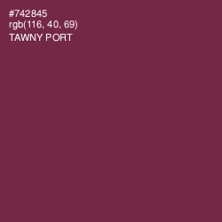 #742845 - Tawny Port Color Image