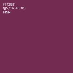 #742B51 - Finn Color Image