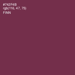 #742F4B - Finn Color Image