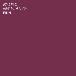 #742F4C - Finn Color Image