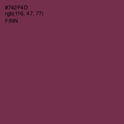 #742F4D - Finn Color Image