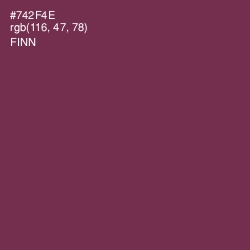 #742F4E - Finn Color Image