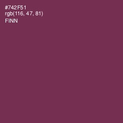 #742F51 - Finn Color Image