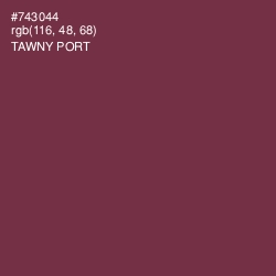 #743044 - Tawny Port Color Image