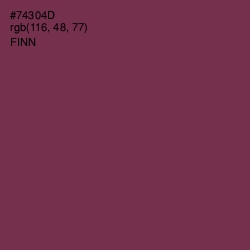 #74304D - Finn Color Image