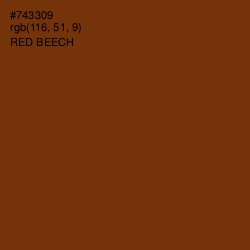 #743309 - Red Beech Color Image