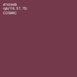 #74394B - Cosmic Color Image