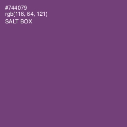 #744079 - Salt Box Color Image