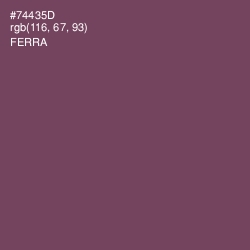 #74435D - Ferra Color Image