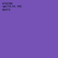 #7452B6 - Studio Color Image
