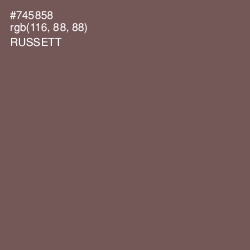 #745858 - Russett Color Image