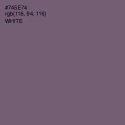 #745E74 - Salt Box Color Image
