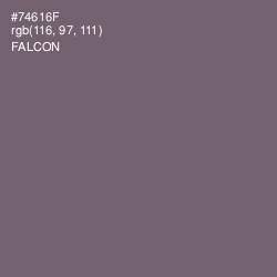 #74616F - Falcon Color Image