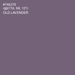 #746279 - Old Lavender Color Image
