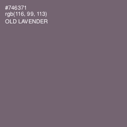 #746371 - Old Lavender Color Image