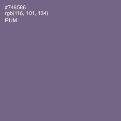 #746586 - Rum Color Image