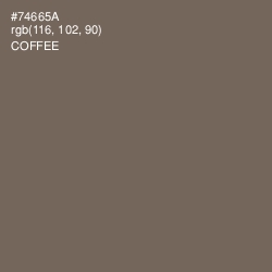 #74665A - Coffee Color Image