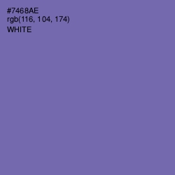 #7468AE - Deluge Color Image
