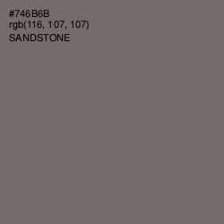 #746B6B - Sandstone Color Image