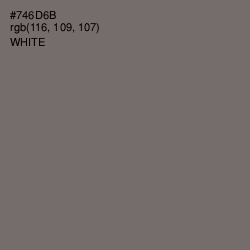 #746D6B - Sandstone Color Image