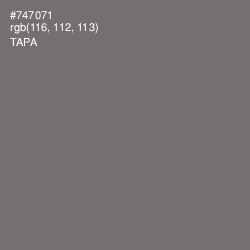 #747071 - Tapa Color Image